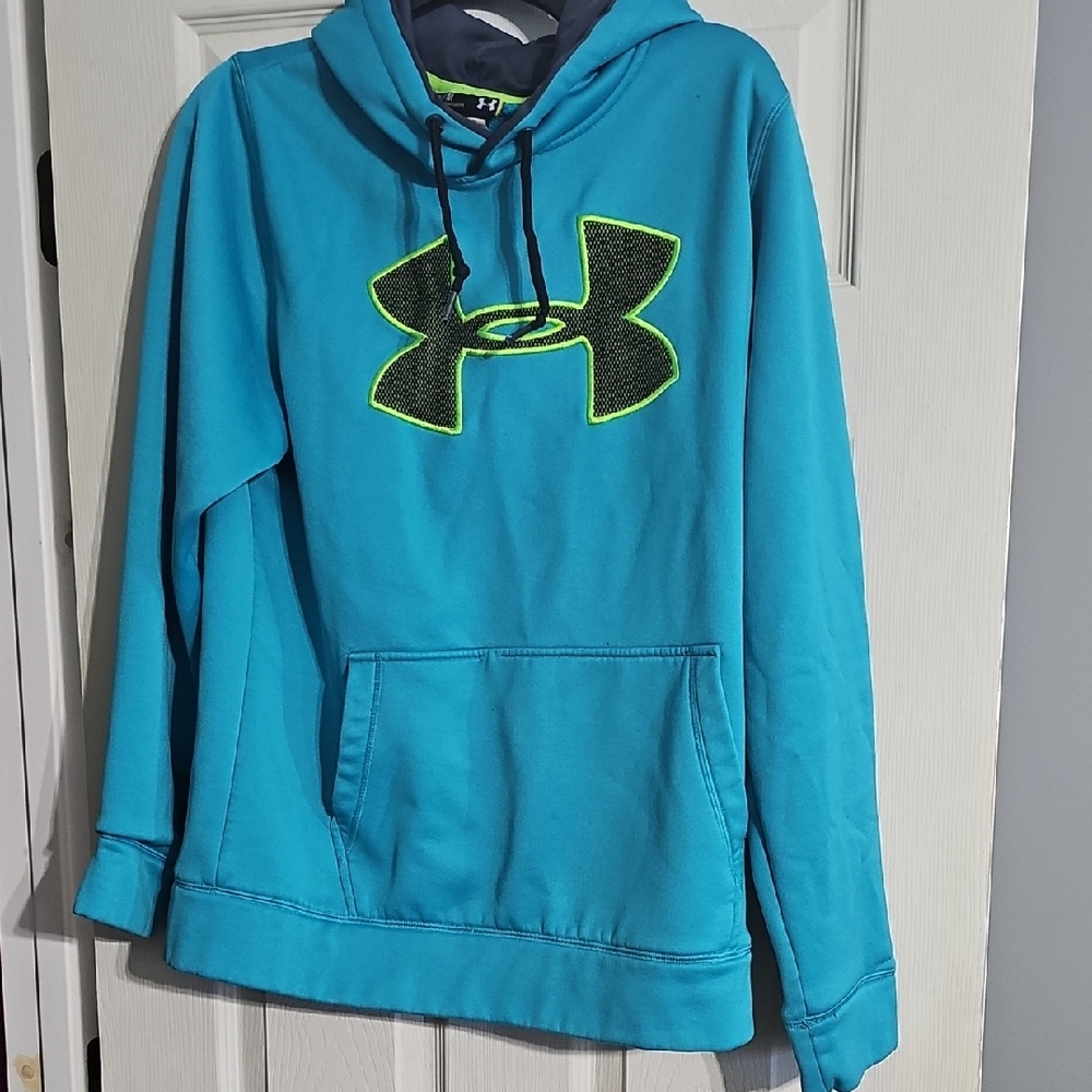 Under Armour men's Blue Hoodie hoody sweatshirt